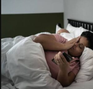 Tired in the morning 