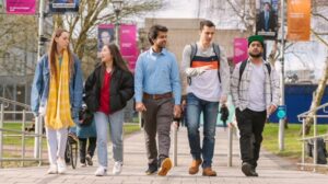 Five Brunel University students 
