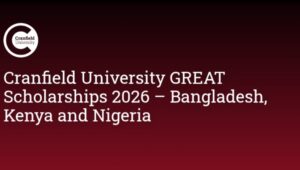 Cranfield scholarships 