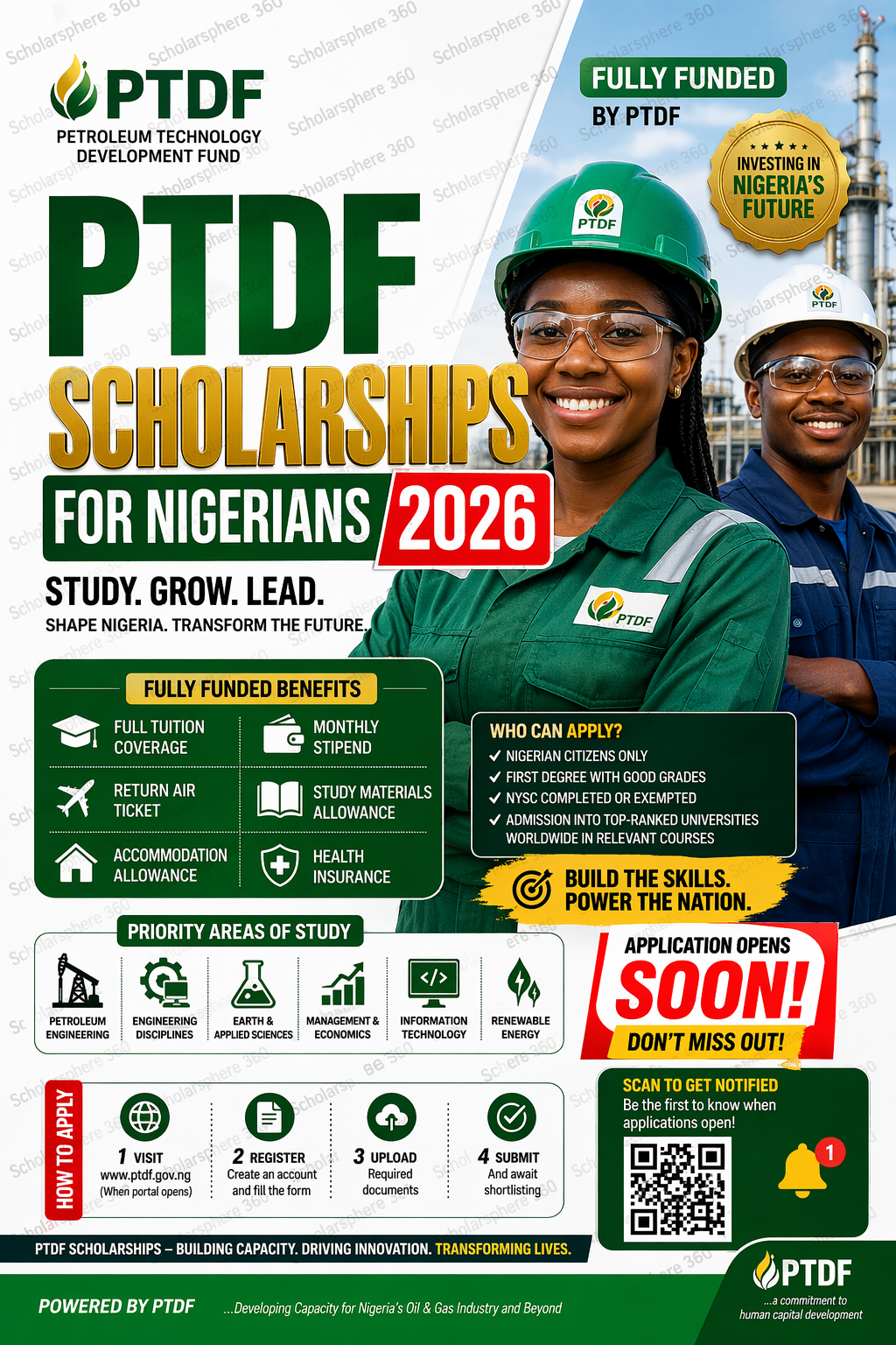 PTDF SCHOLARSHIPS 